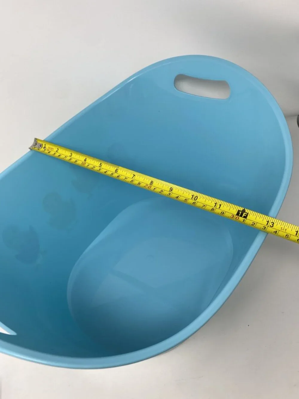 Target Happy Easter Plastic Tub Light Blue - Spritz™ Handles Bunny Chicks